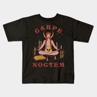 Carpe Noctem - Double Sided Kids T-Shirt